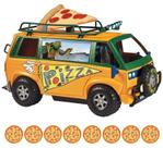 Van de Entrega de Pizza - Tartarugas Ninjas - Sunny Van de Entrega de Pizza - Tartarugas Ninjas - Sunny
