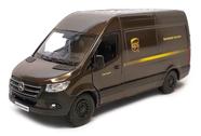 Van de entrega KinSmart Mercedes-Benz Sprinter UPS escala 1:48