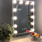 Vanity Mirror Hansong Hollywood Lighted 12x16", 3 modos de cores