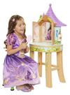 Vanity Playset Disney Tangled Rapunzel Tower com luz e música