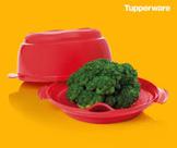 Vaporeira Cristal Pop 2,5l Vermelha Tupperware