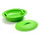 Vaporizador de silicone Norpro Green com inserto