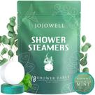 Vaporizadores de banho JoJowell Aromatherapy Eucalyptus Mint, pacote com 18