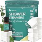 Vaporizadores de Banho LIUCED Aromaterapia Eucalipto & Menta - Pacote com 14 Unidades