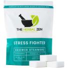 Vaporizadores de banho Stress Fighter, aromaterapia com óleos essenciais, bombas de chuveiro fabricadas nos EUA, aromaterapia com bomba de banho, presentes relaxantes para mulheres, presente de dia de spa, presente de dia das mães