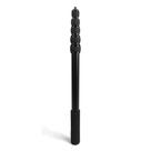 Vara de boom, Bastão, Pole p/Microfone Shotgun,Overhead,Coral,2 m, rosca 3/8 "c/ bag,preto,Alumínio