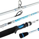 Vara de Carbono Viper Prata 1,83m 8-17lb Para Carretilha 2pt