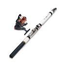 Vara de Pesca 1,8 Telescópica Ultra Light Fibra de Carbono Retrátil Resistente + Molinete Gm4000 10 rolamentos