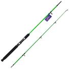 Vara de pesca 1,80m maciça molinete suporta 12-25lb 2 partes Vara de pesca 1,80m maciça molinete suporta 12-25lb 2 partes