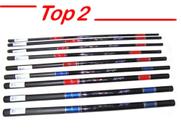 Vara de Pesca Telesc Top 2 Lisa Marca Xingu 4,50m - 195 grs - 10 Partes