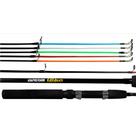 Vara Fibra Vidro Kara Black 1652 Pesca 1,65m x 2 Partes Maciça - Albatroz, Tamanho: 1,65m