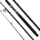Vara Makis Crocodilus 1,80mts 20-40lb 2 Partes Para Molinete Preta