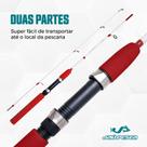 Vara Molinete JP CALLISTO 10-20 lbs 2 Partes Jaú Pesca