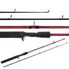 Vara Para Carretilha 6'0 (1,80m) 20-45lbs - 2 Partes Ação Lenta