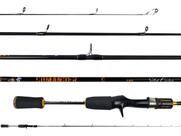 Vara Para Carretilha Albatroz Comander New C VIII 6'0" (1,80m) 20-40Lbs - C601 - Inteiriça