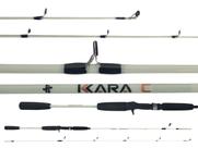 Vara Para Carretilha Albatroz Kara New (1,50m) 8-16lbs 1502 - 2 Partes - Várias Cores
