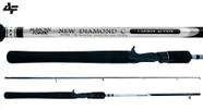 Vara para Carretilha Albatroz New Diamond 5"0" (1,50m) 6-12Lbs C502M - 2 Partes