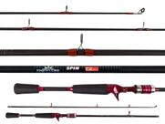 Vara Para Carretilha Cmik Spin Carbon 5'0" (1,50m) 15-35Lbs - 2 Partes Vara Para Carretilha Cmik Spin Carbon 5'0" (1,50m) 15-35Lbs - 2 Partes