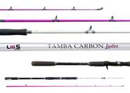 Vara Para Carretilha Lumis Tamba Carbon Ladies 8'0" (2,40m) 30-60lbs TCBL240 - 2 Partes