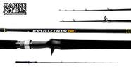 Vara para Carretilha Marine sports Evolution G3 6'5" (1,95m) 15-30Lbs EVG3-C651MH - Inteiriça