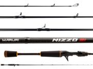 Vara Para Carretilha Maruri Nizzo 5'8" (1,73m) 6-12lbs NIZ-C12-581L - Inteiriça Vara Para Carretilha Maruri Nizzo 5'8" (1,73m) 6-12lbs NIZ-C12-581L - Inteiriça