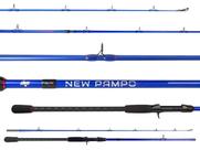Vara Para Carretilha New Pampo Blue Limited Edition 7'0" (2,10m) 20-50lbs C2102 - 2 Partes