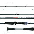 Vara Para Carretilha Saint Pro Fishing Titanium 5'8" (1,74m) 4-12Lbs 581BC - 2 Partes Vara Para Carretilha Saint Pro Fishing Titanium 5'8" (1,74m) 4-12Lbs 581BC - 2 Partes