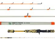 Vara Para Carretilha Yamatto Piapara Gel 3'9'' (1,20m) 8-15lb YMT1120-CL - Inteiriça
