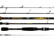 Vara Para Molinete Albatroz Fishing Santiago 6'3" (1,90m) 6-14Lbs S631 - Inteiriça
