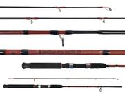 Vara Para Molinete Albatroz New Techno Solid 5'0" (1,50m) 10-25lbs 1502 - 2 Partes