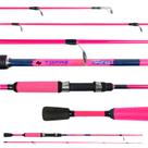 Vara Para Molinete Albatroz Topaz Pink Edition 5'6" (1,68m) 6-12lbs S562 - 2 Partes