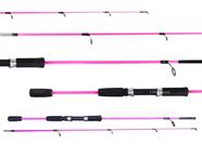 Vara Para Molinete Maruri Selenium Princesa 5'6" (1,68m) 10-20lb SL-PR-S562M Rosa - 2 Partes
