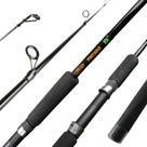 Vara Para Molinete Pintado MP-12 2,00mts 30-60lbs Preta 1 Parte - MIG