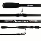 Vara Pesca Carretilha Okuma Nemesis Carbono 6'0" 1,83m 4-8 Lbs Inteiriça