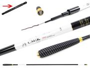 Vara Telescópica Cmik 100% Carbono Gomo Longo (6,30m) 10-18lbs - Várias Cores