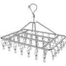 Varal 40 Prendedores Para Roupa Intima Para Calcinha Meia Cueca Reforçado inox 20 Prendedores