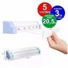 Varal Automático Branco 5 Cordas Secalux