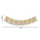 Varal Bandeira De Juta 98cm Decoração Festa Junina Painel Casamento Rustico Arraiá São João Varal Bandeira De Juta 98cm Decoração Festa Junina Painel Casamento Rustico Arraiá São João