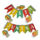 Varal Banderinhas Decoração Festa Junina Arraial São João