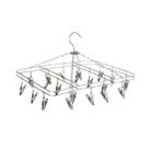 Varal Calcinha Lingerie Sutiã Meia Cueca Inox 20 Prendedores