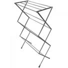 Varal de Chão Dobrável Vertical Retrátil 11 Posições Preto Varal Portátil Compacto Resistente para Roupas Apartamento Lavanderia