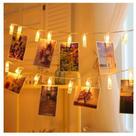 Varal De Fotos Cordão Branco Quente 10 Leds