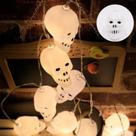 Varal De Led Crânio Decoração Halloween