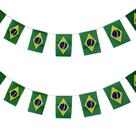 Varal de Mini Bandeiras do Brasil Bandeirinhas Decoração Copa Do Mundo de Futebol Torcida Seleção Brasileira Jogos Olímpicos Desfile 7 de Setembro Varal de Mini Bandeiras do Brasil Bandeirinhas Decoração Copa Do Mundo de Futebol Torcida Seleção Brasileira Jogos Olímpicos Desfile 7 de Setembro