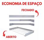 Varal De Parede Magico 69 cm 4 varetas