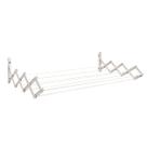 Varal De Parede Sanfonado Branco Aço 0,60Cm 21010 Secalux