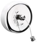 Varal de Roupa Cabideiro De Parede Retrátil Recolhível Lavanderia Banheiro 3 Mt Aço Inox Organizador Resistente