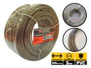 Varal de Roupa de Parede em Aço Revestido Pvc 3mmx100m Bestfer