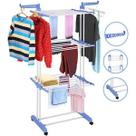 Varal de Roupas Torre 3 Andares Inox Retrátil Compacto Varal de Roupas Torre 3 Andares Inox Retrátil Compacto
