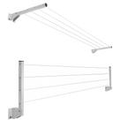 Varal Dobrável de Aço Branco - 1100 - NUMERAL